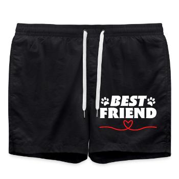 Meilleur ami - Short de bain - noir - Devant - AI Model Male 185 light (185cm)