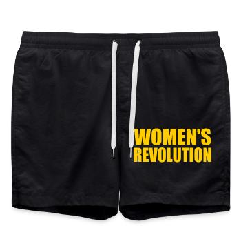 Womens revolution - Short de bain - noir - Devant - AI Model Male 185 light (185cm)