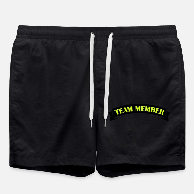 Team Member - Swim Trunks - black