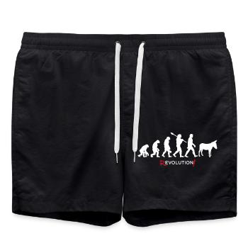 Revolution - Evolution Man Fun Twist 17 - Badeshorts - Schwarz - Vorne - AI Model Male 185 light (185cm)