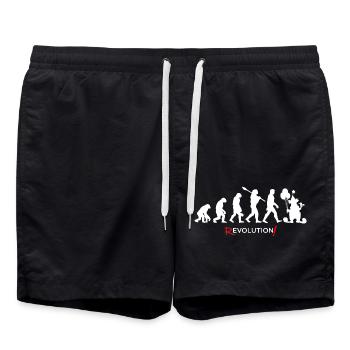 Revolution - Evolution Fun Spin 22 pour hommes - Short de bain - noir - Devant - AI Model Male 185 light (185cm)
