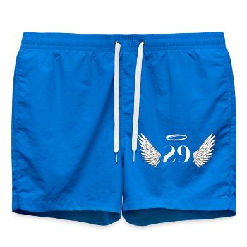 Numéro 29 ange - 29e anniversaire ailes - Short de bain - cobalt blue - Devant
