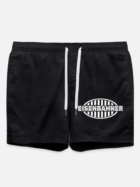 Railroader - Swim Trunks - black