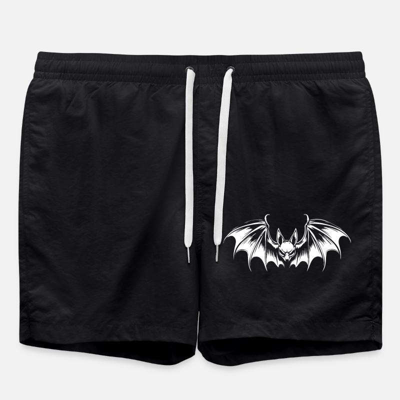 Bat - Swim Trunks - black