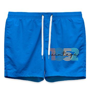 1952 vintage rétro - Short de bain - cobalt blue - Devant