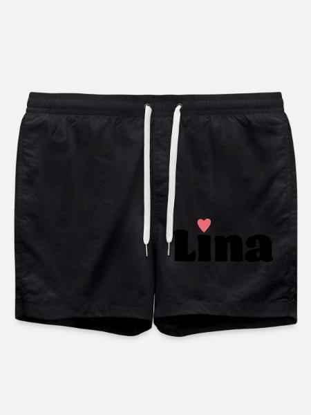 Lina Gift - Swim Trunks - black