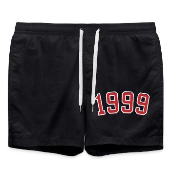 Year of birth sport 1999 - Swim Trunks - black - Front - AI Model Male 185 light (185cm)