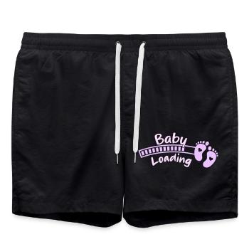 Chargement de bébé - Short de bain - noir - Devant - AI Model Male 185 light (185cm)
