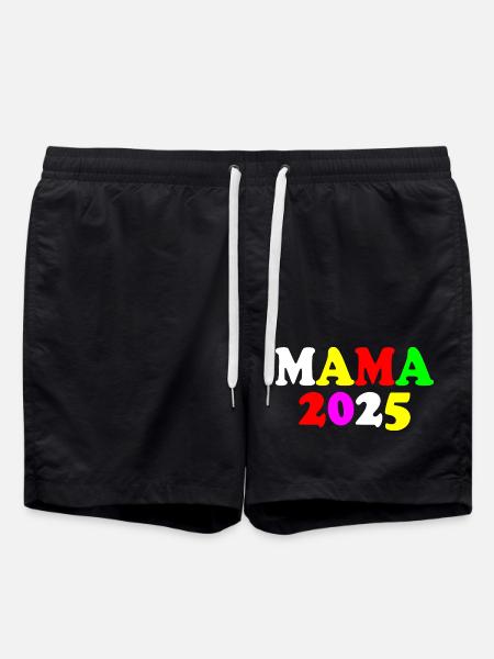 Mama 2025 - Swim Trunks - black