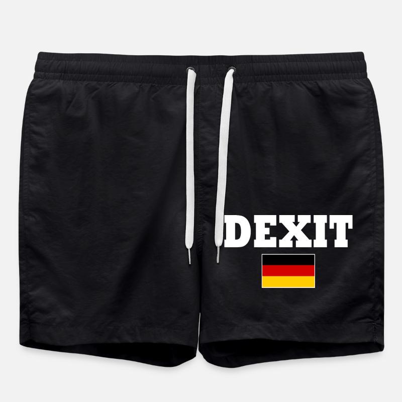Dexit - Short de bain - noir