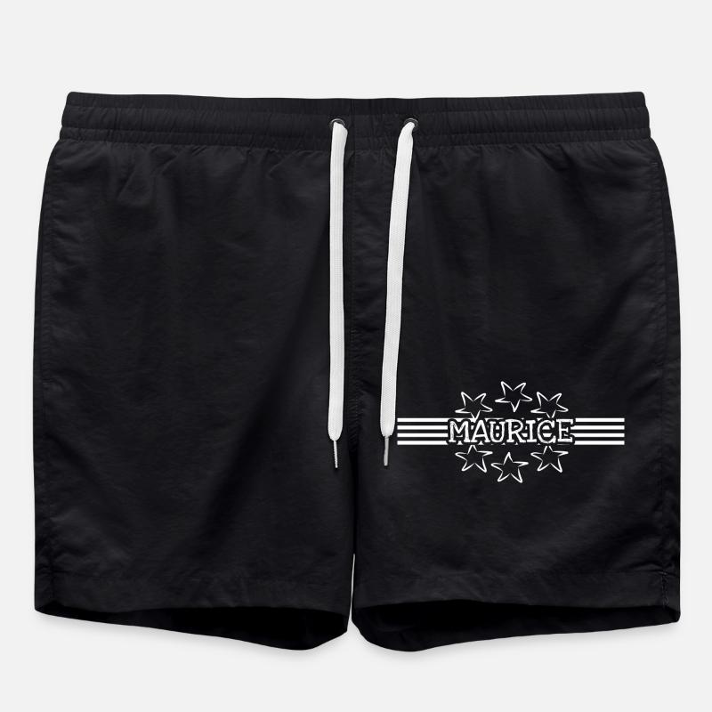 Maurice as a star - Swim Trunks - black