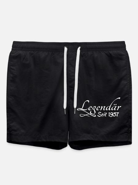 1957 - Swim Trunks - black