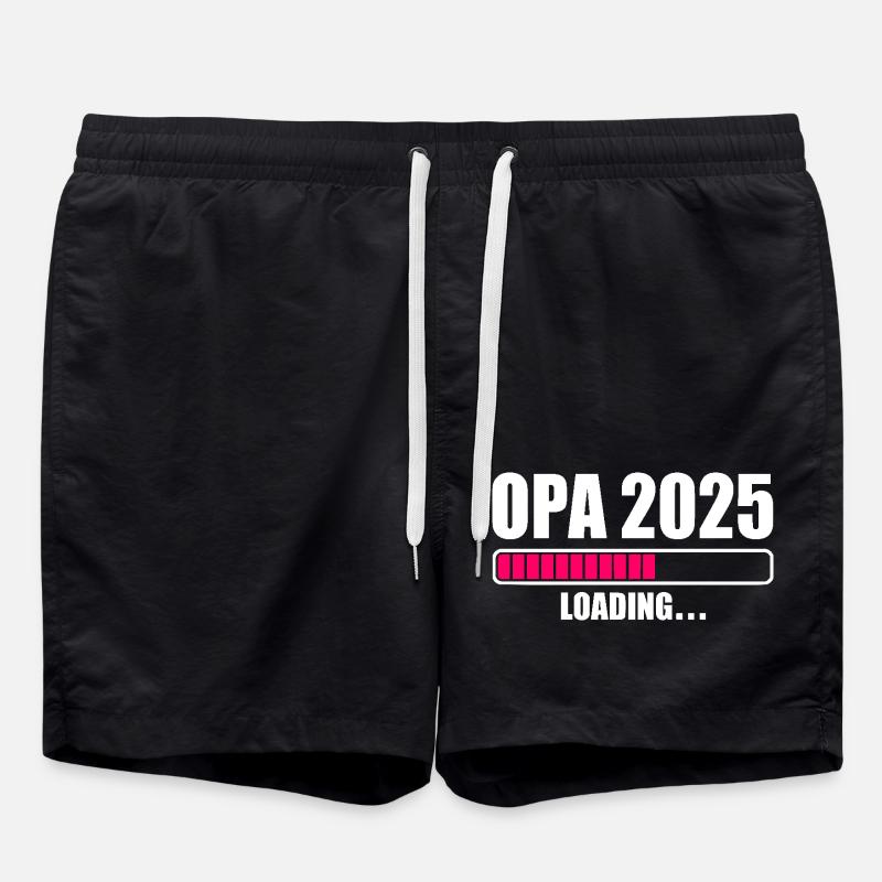 Papy 2025 - Short de bain - noir