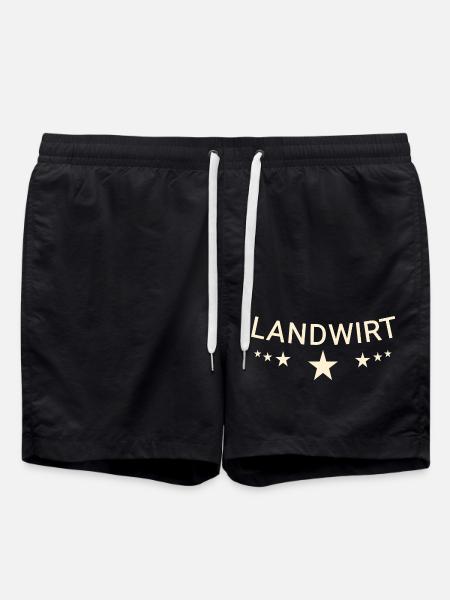 Farmer - Swim Trunks - black
