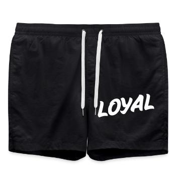 Loyauté loyale - Short de bain - noir - Devant - AI Model Male 185 light (185cm)