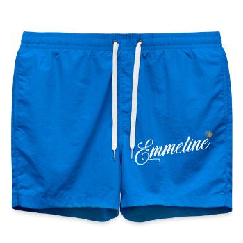 Emmeline Nom personnalisé pour Femmes, Enfants, Bambins - - Short de bain - cobalt blue - Devant