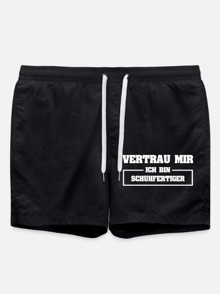 Gift for Shoe Manufacturer - Swim Trunks - black