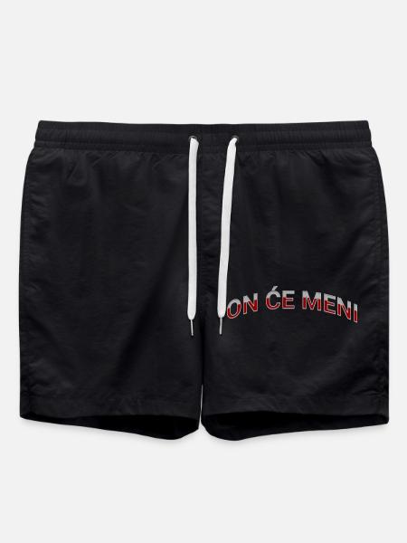 ON ĆE MENI - Badeshorts - Schwarz