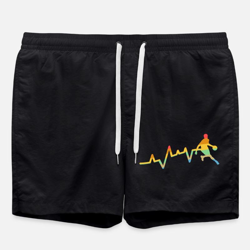 Joueurs de basket-ball Evolution Basketball - Short de bain - noir