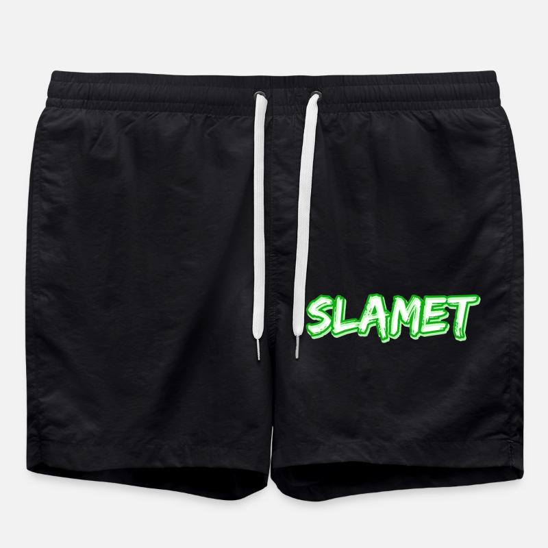 Slamet - Short de bain - noir