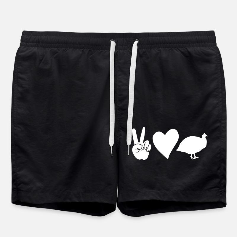 Poules Coq Pintade - Short de bain - noir