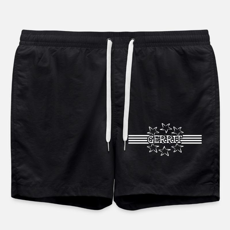 Stern Gerrit - Badeshorts - Schwarz