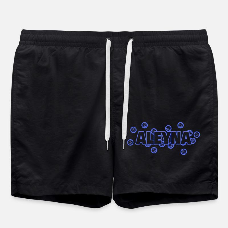 Aleyna as Love - Swim Trunks - black