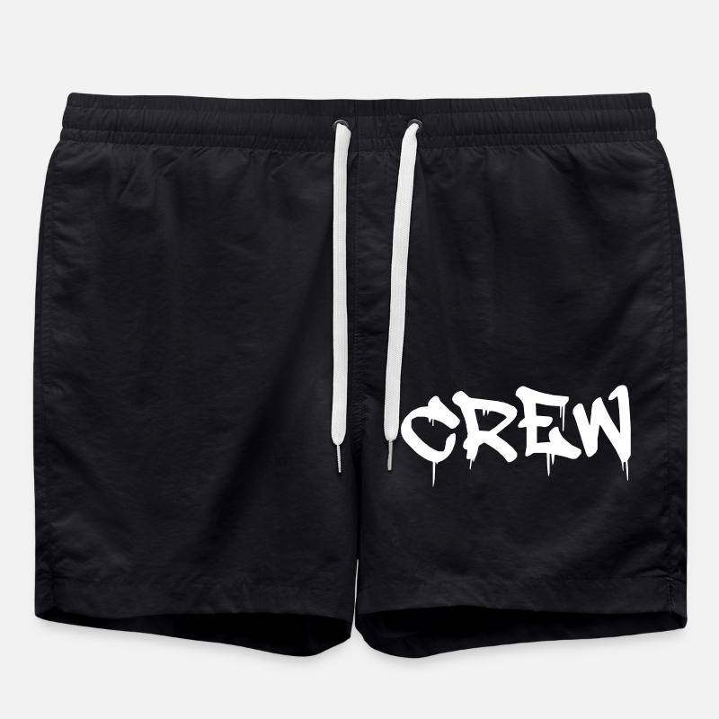 crew - Swim Trunks - black