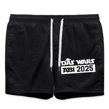 Abitur C’est tout 2025 - Short de bain - noir - Devant - AI Model Male 185 light (185cm)
