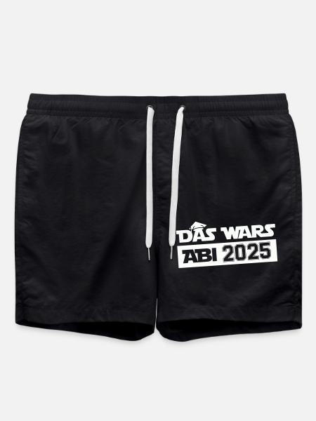 Abitur That's it 2025 - Swim Trunks - black