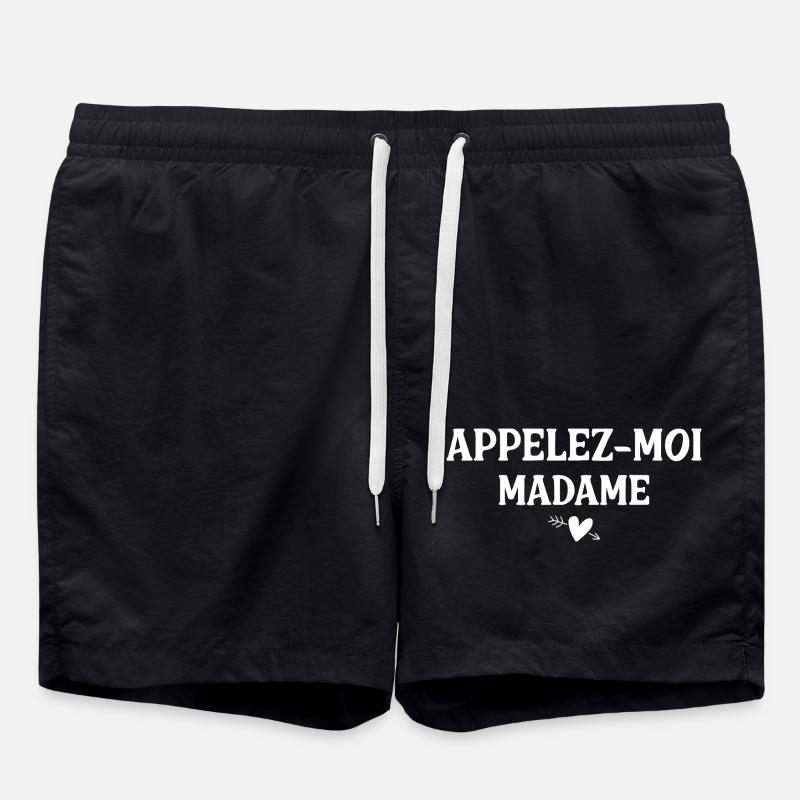Dame - Badeshorts - Schwarz