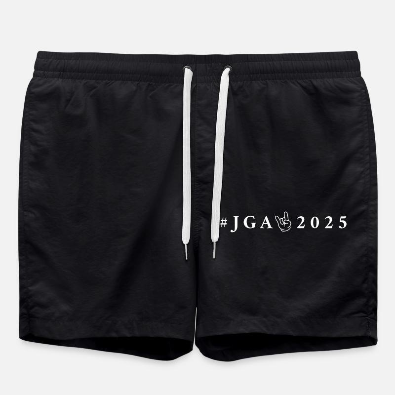JGA 2025 Party - Badeshorts - Schwarz