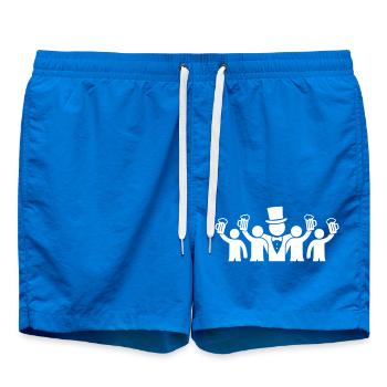Groom Crew Célibataires - Short de bain - cobalt blue - Devant