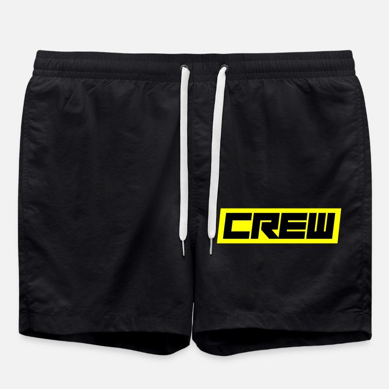 Crew - Badeshorts - Schwarz