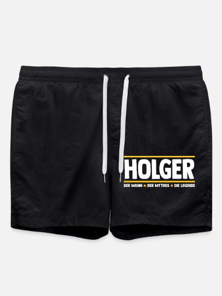 Holger - Short de bain - noir