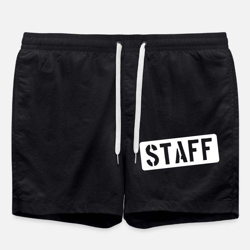 Staff - Swim Trunks - black