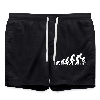 Father and Son - Father and Daughter Dad Gift - Swim Trunks - black - Front - AI Model Male 185 light (185cm)