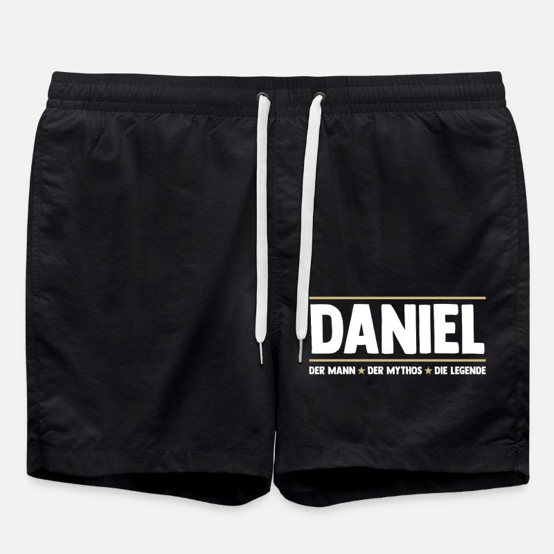 Daniel - Badeshorts - Schwarz