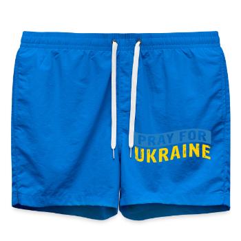 Pray for Ukraine - Badeshorts - Cobalt blue - Vorne