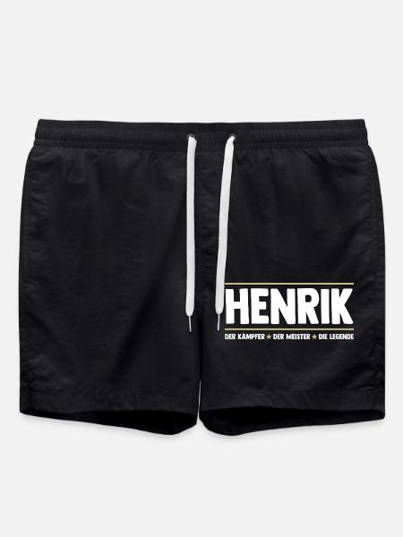 Henrik - Short de bain - noir