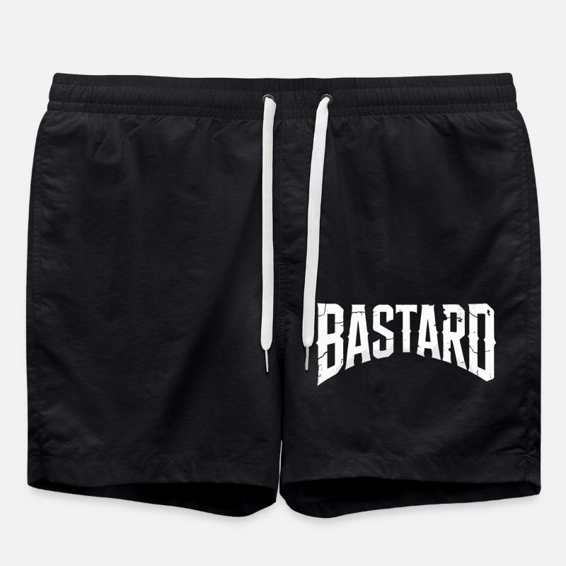 BÂTARD - Short de bain - noir