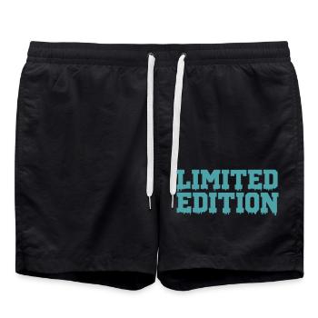 Édition limitée - Short de bain - noir - Devant - AI Model Male 185 light (185cm)