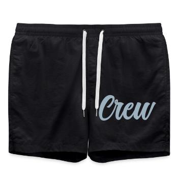 équipage - Short de bain - noir - Devant - AI Model Male 185 light (185cm)