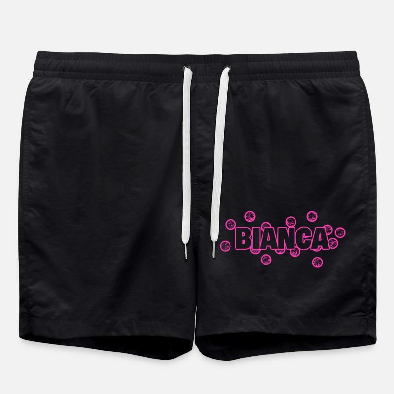 Bianca als Bianca - Badeshorts - Schwarz