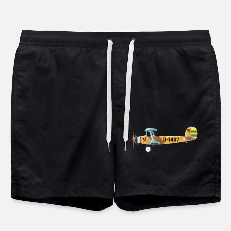 Udet Flieger 01 - Badeshorts - Schwarz