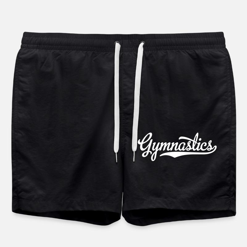 gymnastics - Swim Trunks - black