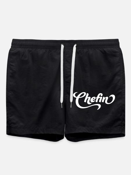 Chefin - Badeshorts - Schwarz