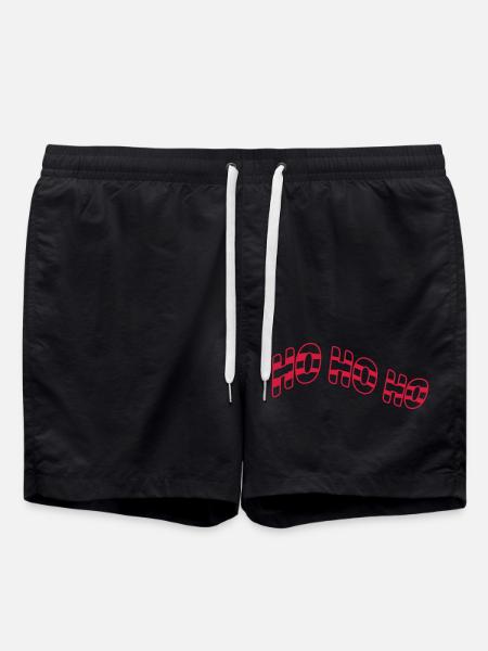 Rayures Design Ho - Short de bain - noir