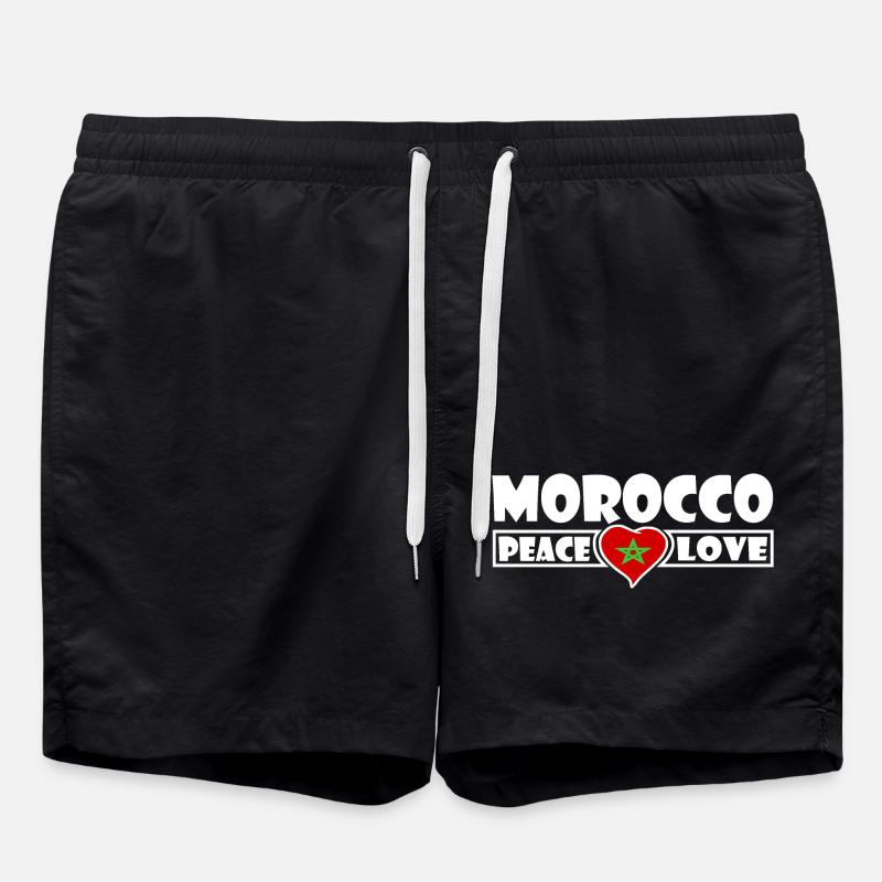 Morocco - Swim Trunks - black