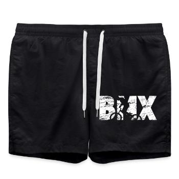 BMX - Badeshorts - Schwarz - Vorne - AI Model Male 185 light (185cm)